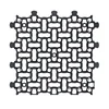 rešetka za trato, 50 x 50 cm = 0,25 m2, satasta mreža za trato, črna
