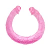 Baile Double Dones Dildo Dupli, 44 cm, Roze