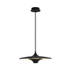 LED luster na sajli RENE LED/19W/230V CRI 90 crna