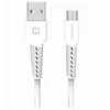 SWISSTEN SWISSTEN podatkovni kabel USB-A / micro USB, dolžina 1 m, bela barva Barva: Bela