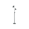 Ideal Lux - Podna lampa 2xE27/60W/230V crna