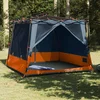 vidaXL Mrežna notranja tenda Siva 291 x 291 cm