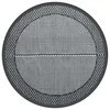 Vidaxl Zunanja preproga ARAKIL siva O160 cm PP