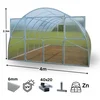 tim-dam Rastlinjak COMFORT PRO 4 x4 m, Polikarbonat 6mm, Pocinkan Profil 40x20mm
