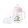 KikkaBoo šolja sa silikonskim piskom Savanna 240ml pink ( KKB31061 )