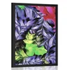Plakat retro poteze rož - 20x30 black