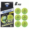 Donic GLOW IN THE DARK 40+ 6/1, loptica za stolni tenis, žuta 608507