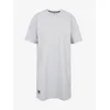 SUPERDRY Ženska T-Shirt haljina ravnog kroja svetlosiva