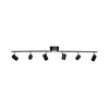 ByRydens 4202100-4002 - Spot svetiljka CORRECT 6xGU10/7W/230V crna