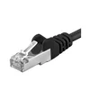 PremiumCord Patch cable CAT 6a S-FTP BLK, 0,5m
