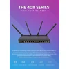 MikroTik OS L5 RB4011iGS+5HacQ2HnD-IN, WiFi Router, Dual Band 1733Mb/s, 10x RJ45 1000Mb/s, 1x