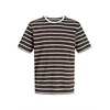 JACK & JONES Majica JPRBLANOLAN čokolada / bela