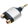 home Jack 3.5mm muški na RCA ženski x 2 – AC 17M