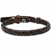 Fossil Usnjena vintage zapestnica JA5932716