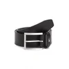 Tommy Hilfiger za moške. AM0AM08361 Usnjeni pas Hampton 4.0 Black (85 cm), Črna, Priložnostno