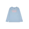 Levis Kids Majica BATWING golobje modra / staro roza