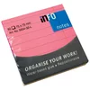Blok samoljepljiv 75x75mm crte 80L Global Notes 5654-32-L neon-rozi