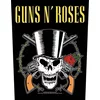 Guns N Roses Skull & Guns Našitek za šivanje