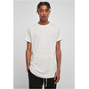 Long T-shirt in the shape of light gray