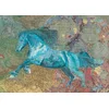Heye - Puzzle Umetniški zemljevid: Konj - 2 000 kosov