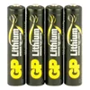 Baterije 1x4 GP Lithium Micro AAA