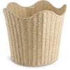Basket BREKKE O41xH35cm off-white