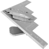 Metal Earth 3D sestavljanka B-2A Spirit (ICONX)