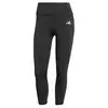 Ženske pajkice adidas Optime Essentials Stash 3/4 Leggings Black M