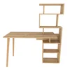 Hanah Home Vina Oak Radni sto 133x55x146.4cm, Bež