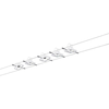 Paulmann 94134 - Komplet 5x GU5,3/10W sajlni sistem MAC 230V, beo