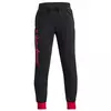 Under Armour UA Rival Fleece Script Otroški spodnji del trenirke 821647 Črna