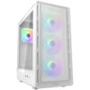 COUGAR AIRFACE PURE RGB PC Case, Mid Tower, White