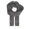 Calvin Klein Šal Emblem Aop Brushed LV04D8072G Siva