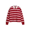 TOMMY HILFIGER Majica pastelno roza / rdeča / bela