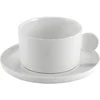 LE COQ Aphros skodelica za espresso s krožničkom, 52 mm, premer: 102 mm, bela (6 kos)