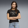 PUMA Class Graphic Tee Women, Clothing, Black, M