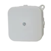 Nadometna montažna doza s priključki in uvodnicami 80x80x34mm IP44 bela PHS-1