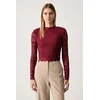 Guess Bluza W6BP30 K6382 Bordo rdeča Regular Fit
