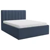 Boxxx OBLAZINJENA POSTELJA 160 cm x 200 cm , tekstil temno modra