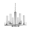 Kolarz 6009.80650 - Luster na lancu RAGGIO 6xE14/25W/230V srebro