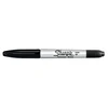 shumee MARKER SHARPIE Z DVOJNO KONICO, ČRNE barve - I-S1985877