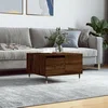 Vidaxl Klubska mizica 55x55x36,5 cm inženirski les