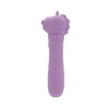 Unihorn USB Bullet vibrator s stimulatorjem klitorisa Karma Lilac 11.5 cm