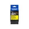 HSE-661E - črn tisk na rumeno, širina 31,0 mm HSE661E