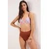 Trendyol Milla Ženski kupaći kostim Tbess25Bt00124, Roze