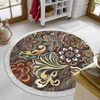 Opviq Tepih 90cm Smeđi