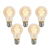 Komplet 5 Pametne zatemljive LED žarnice E27 A60 jantar 4,9 W 320 lm 2500 K