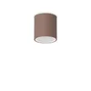 Ideal Lux - Spoljna spot svetiljka TECHO 1xGU10/20W/230V, prečnik 9 cm, IP54, braon