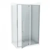 Stakleni paravan COPEN ABSOLUT 80x200cm staklo 6mm providno pivot vrata sa fiksnim delom