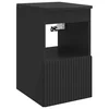 Kupaonski ormar Crna 30 x 35 x 50 cm Konstruirano drvo